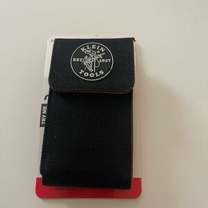 Klein Tools Black Nylon Pouch - Tool Phone Case